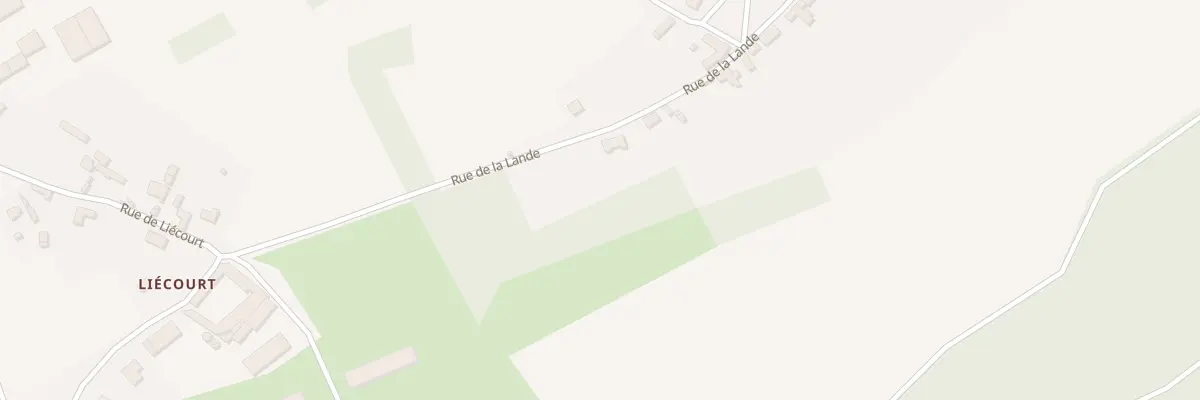 Plan du 2 Rue de Lalande à Esches