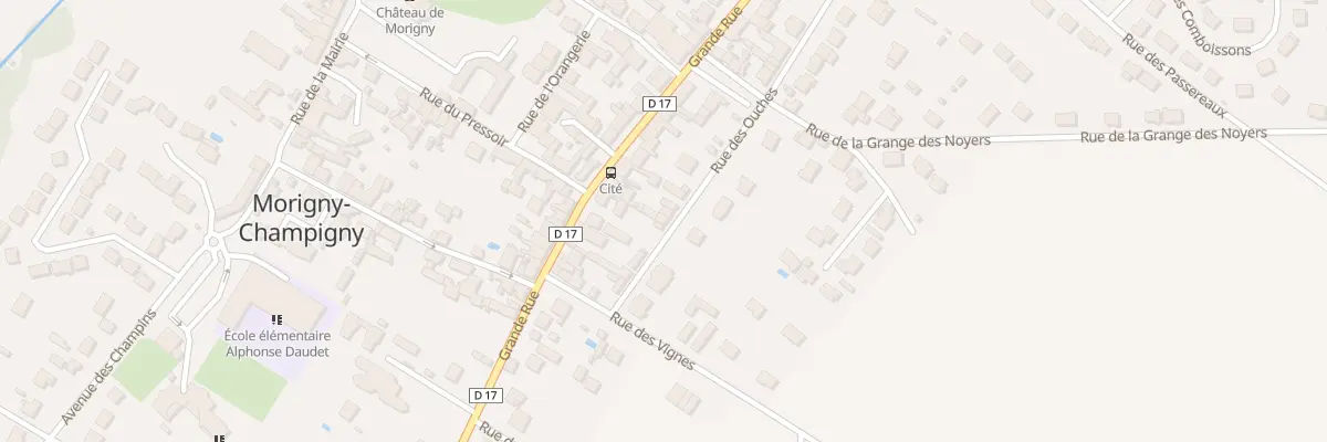 Plan du 9 Rue des Ouches à Morigny-Champigny