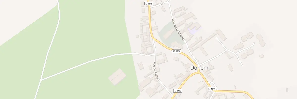 Plan du 52 Rue de Cléty à Dohem