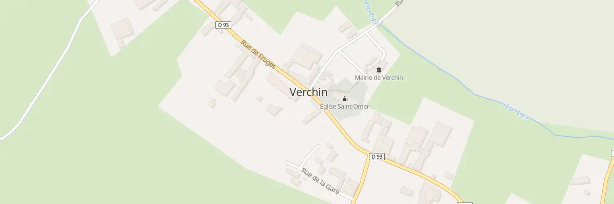 Plan du 5 Rue de Fruges à Verchin