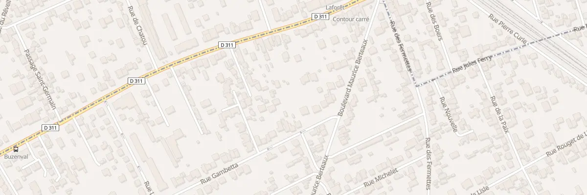 Plan du 12 Rue Gambetta à Carrières-sur-Seine