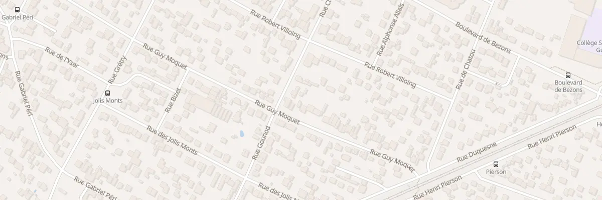 Plan du 61 Rue Guy Moquet à Sartrouville