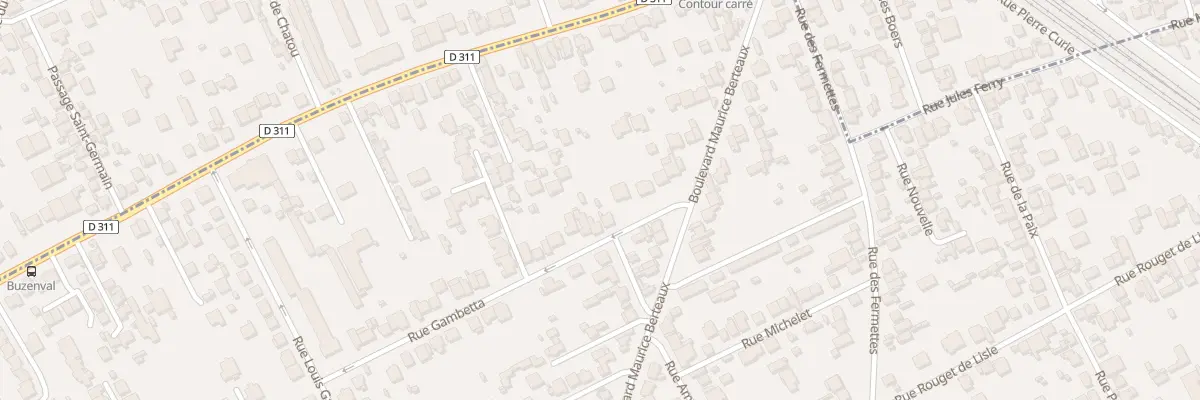 Plan du 14 Rue Gambetta à Carrières-sur-Seine