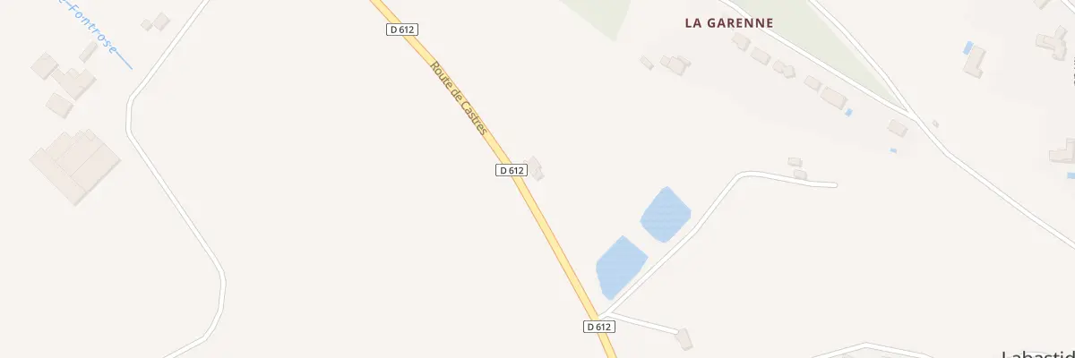 Plan du 5055 Travers de Candoze à Puygouzon