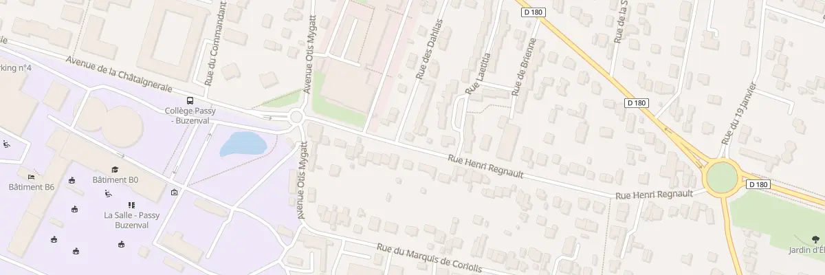 Plan du 52 Rue Henri Regnault à Rueil-Malmaison