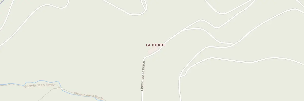 Plan du 1 Che De La Borde à Verdalle