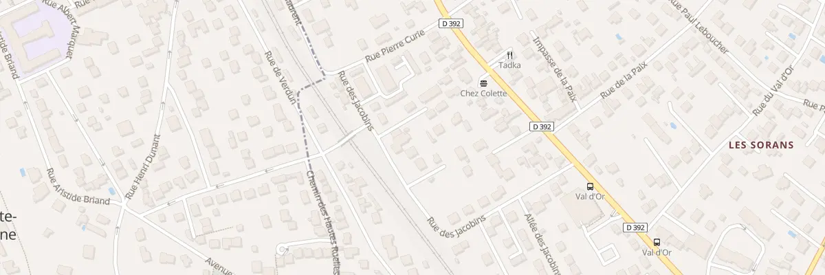 Plan du 30 Rue des Jacobins à Cormeilles-en-Parisis