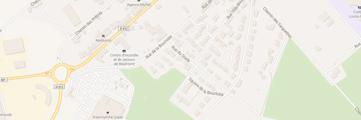 Plan du 6 Rue du Stade à Réalmont