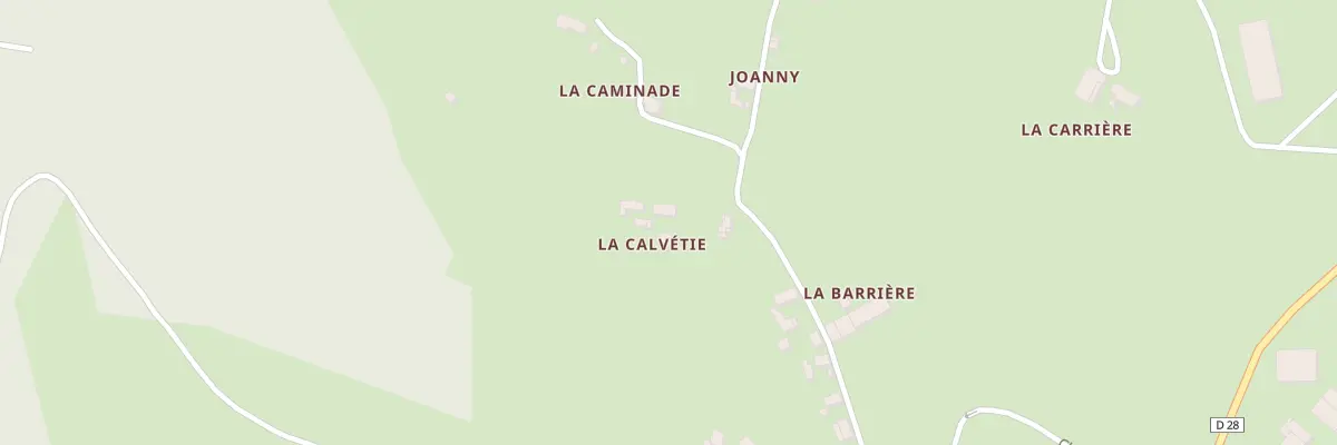 Plan du 6022 La Calvetie au Trioulou