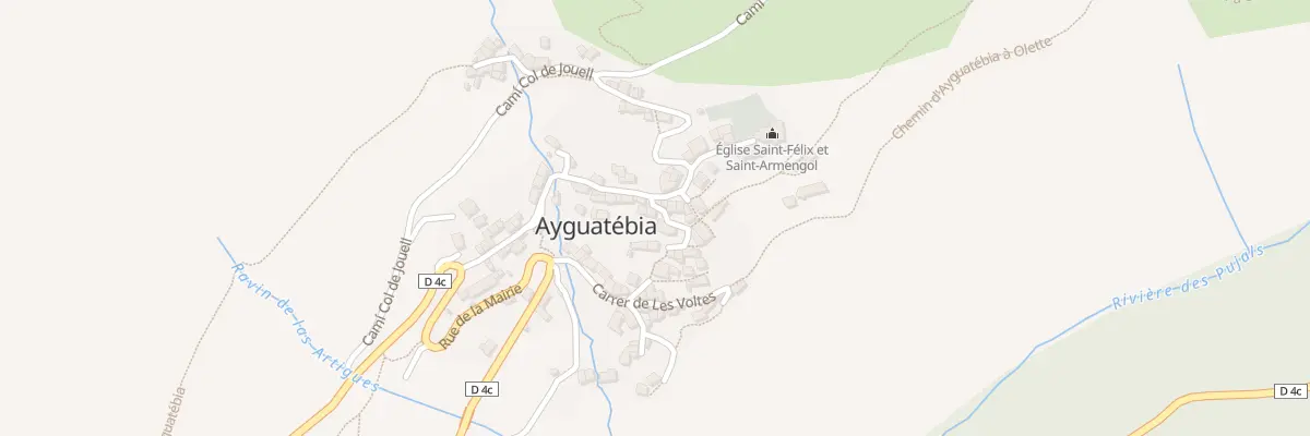 Plan du 7 Rue Del Flandis à Ayguatébia-Talau