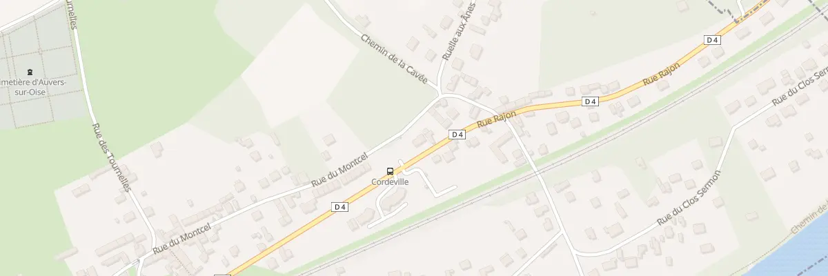 Plan du 26 Rue Rajon à Auvers-sur-Oise