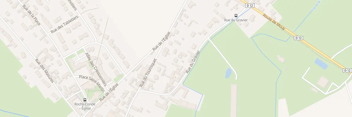 Plan du 8 Rue du Tourniquet à Rochy-Condé