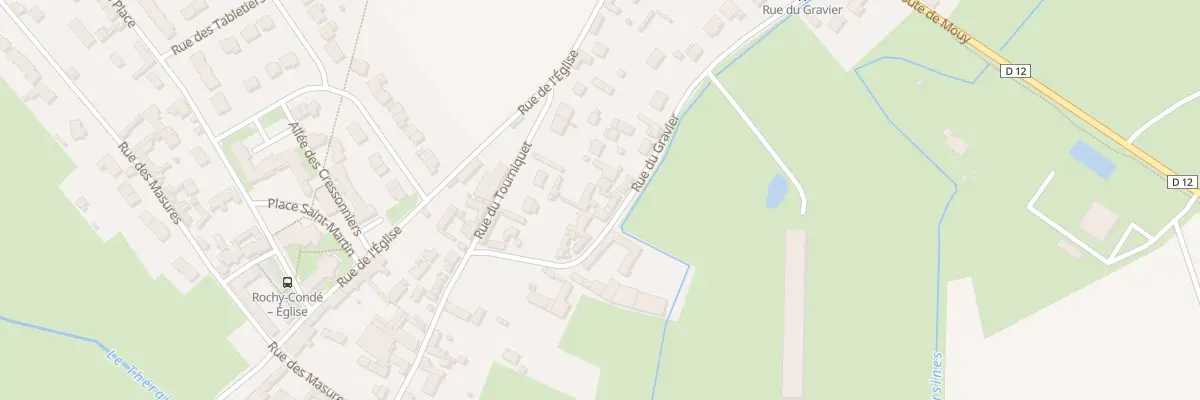 Plan du 23 Rue du Gravier à Rochy-Condé