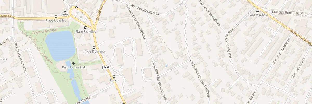 Plan du 31 Rue Clos Beauregards à Rueil-Malmaison