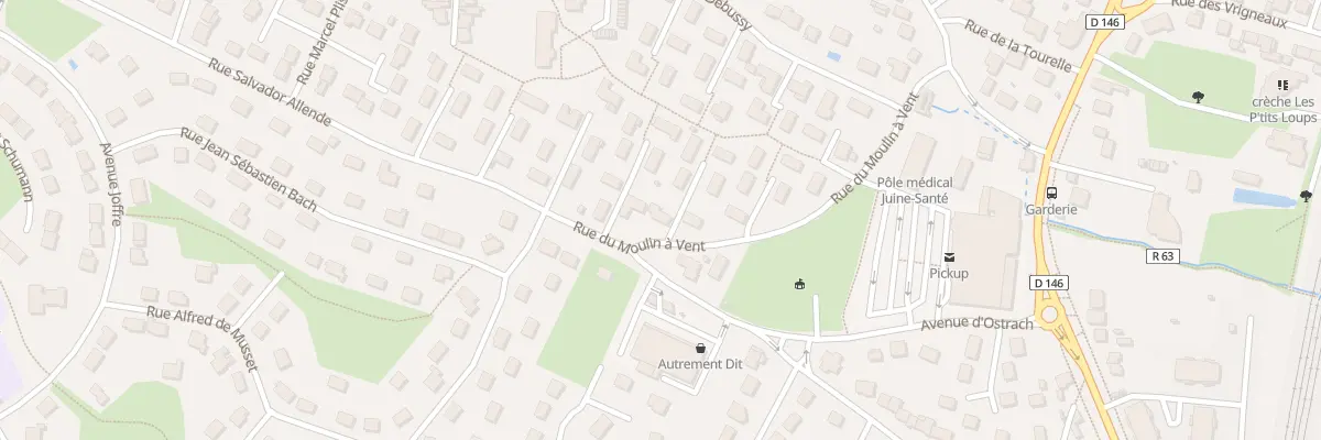 Plan du 18 Rue du Moulin à Vent à Étréchy