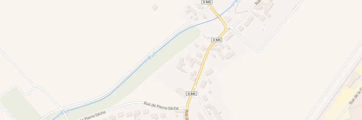 Plan du 8 Rue de Mareau à Escrennes