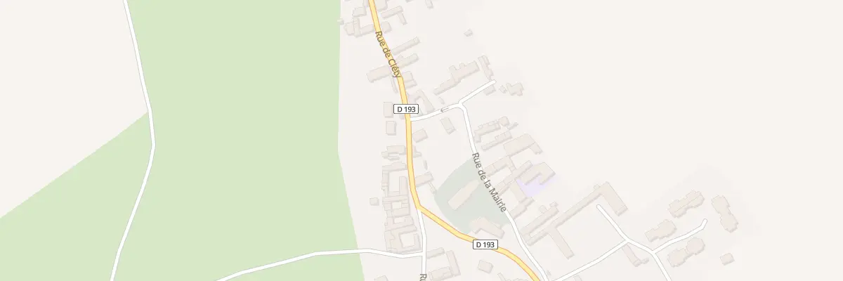Plan du 39 Rue de Cléty à Dohem