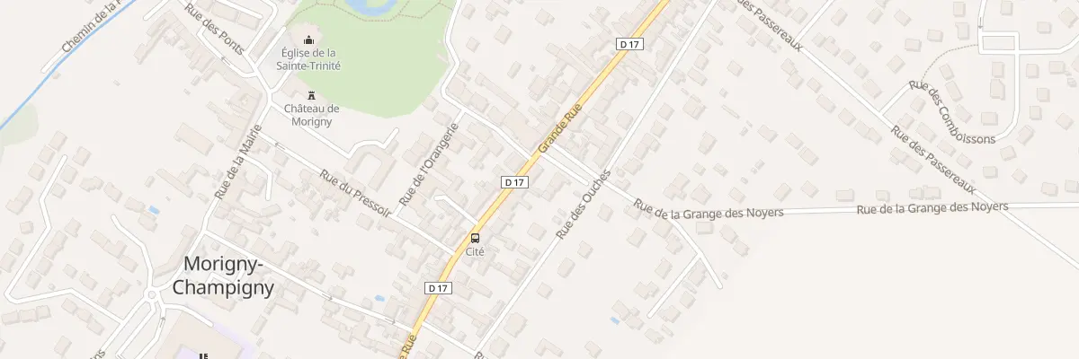 Plan du 21B Rue des Ouches à Morigny-Champigny