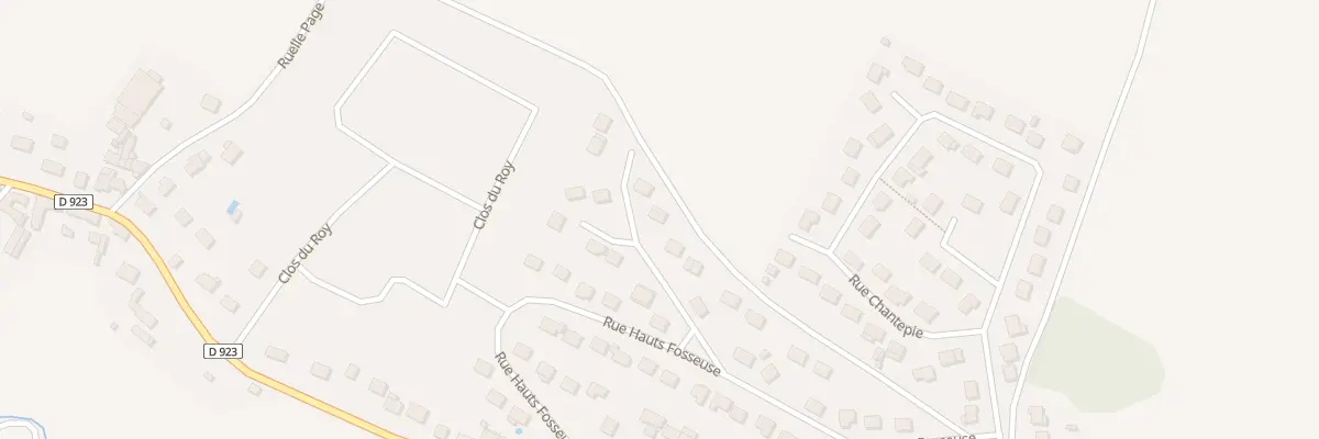 Plan du 35 Rue Hauts Fosseuse à Bornel