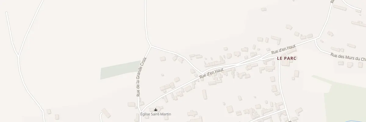 Plan du 57 Rle de la Croix à Pernois