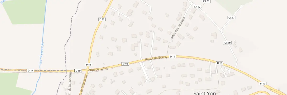 Plan du 7 Rte de Boissy à Saint-Yon