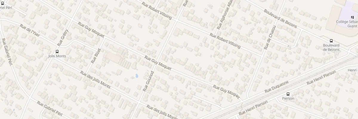 Plan du 65 Rue Guy Moquet à Sartrouville