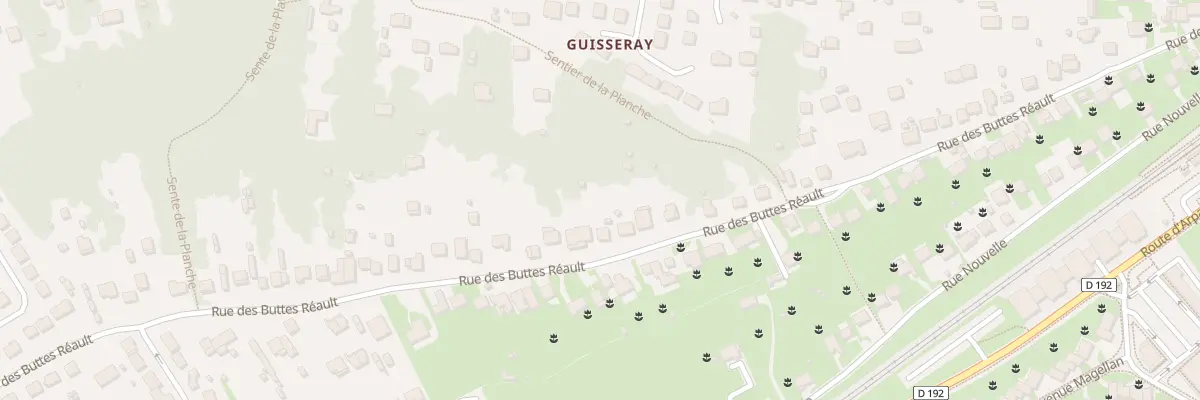 Plan du 70 Rue des Buttes Réault à Breuillet