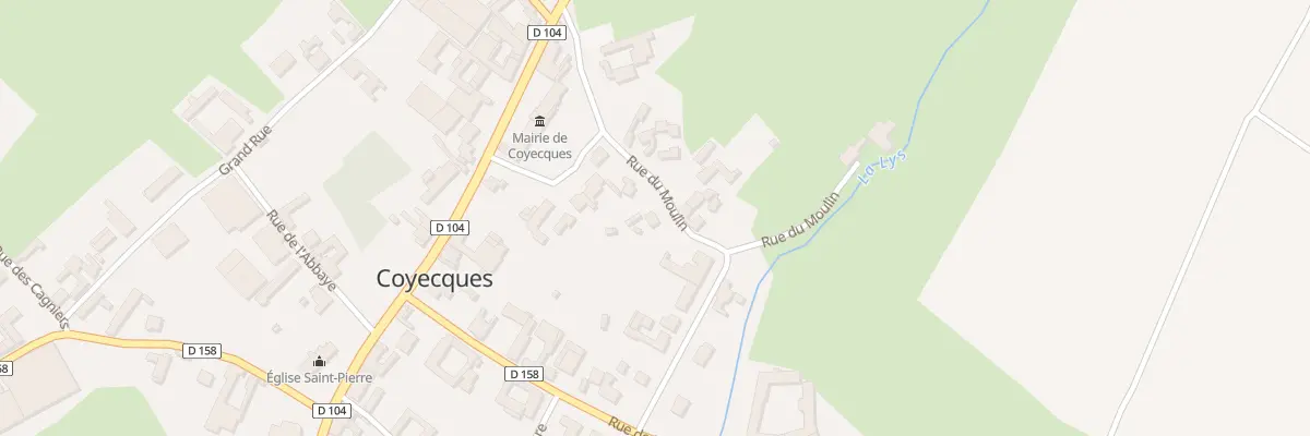 Plan du 4 Rue du Moulin à Coyecques