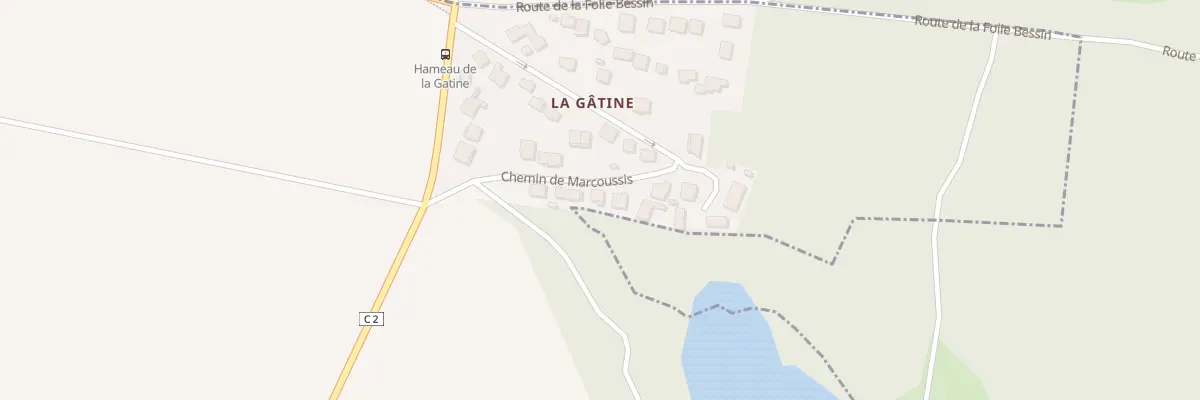 Plan du 4 Che de Marcoussis à Saint-Jean-de-Beauregard