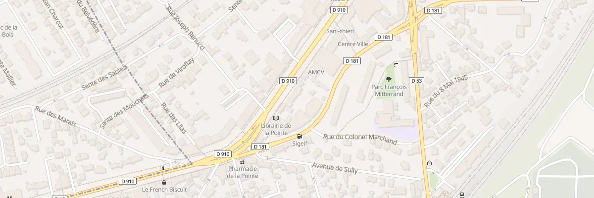 Plan du 1909 Av Roger Salengro à Chaville