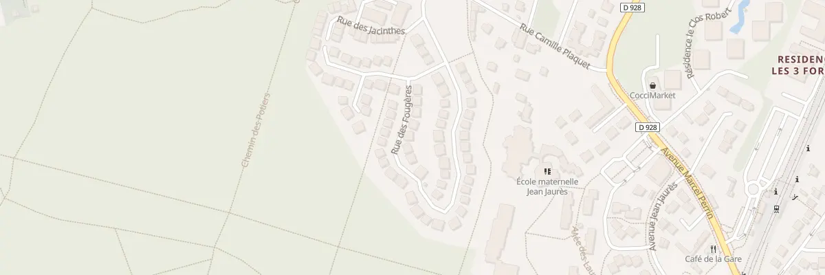 Plan du 35 Rue des Fougères à Méry-sur-Oise
