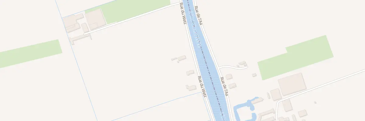 Plan du 1708 Rue du Wetz à Sainte-Marie-Kerque