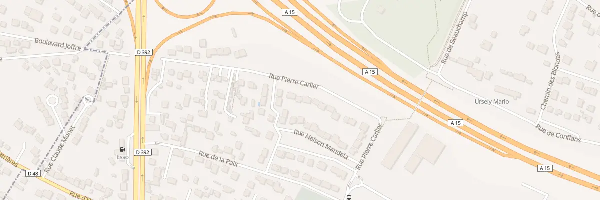 Plan du 68 Rue Pierre Carlier à Montigny-lès-Cormeilles