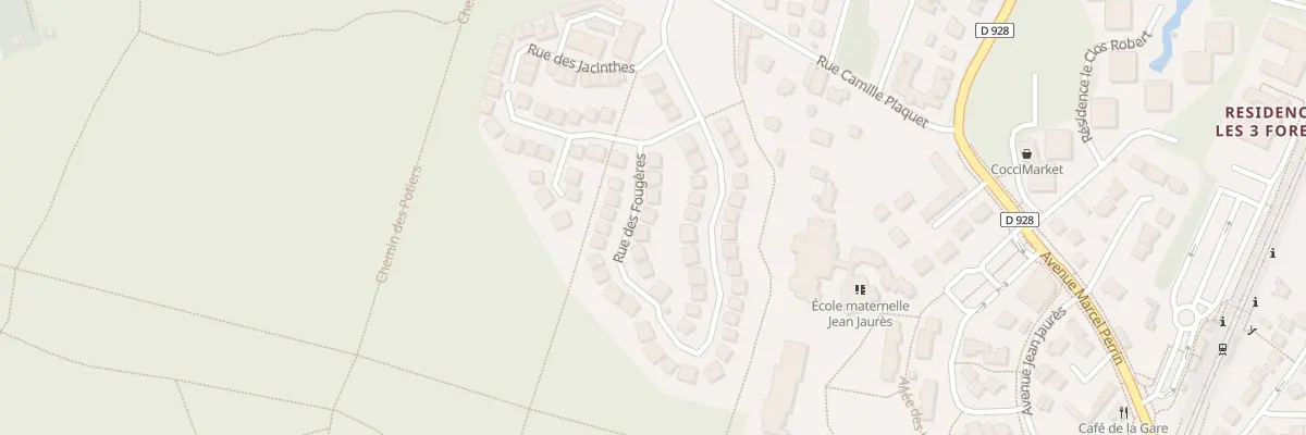 Plan du 37 Rue des Fougères à Méry-sur-Oise