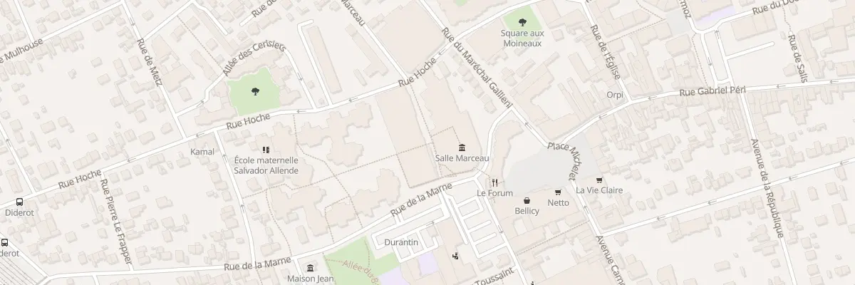 Plan du 64T Rue Hoche à Houilles