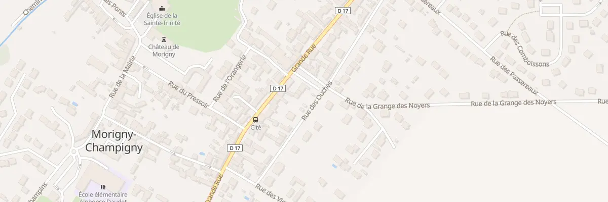 Plan du 21 Rue des Ouches à Morigny-Champigny