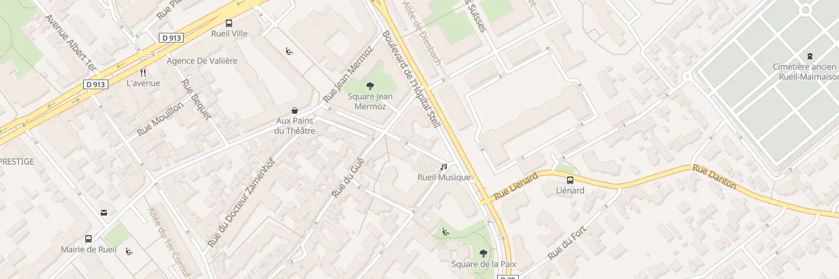 Plan du 5 Rue Marollet à Rueil-Malmaison