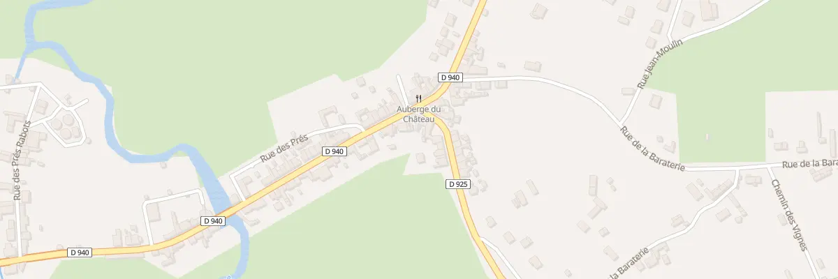 Plan du 4 Rte de Saint-amand à Lignières