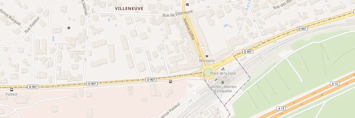 Plan du 8 Bd Raymond Poincaré à Garches