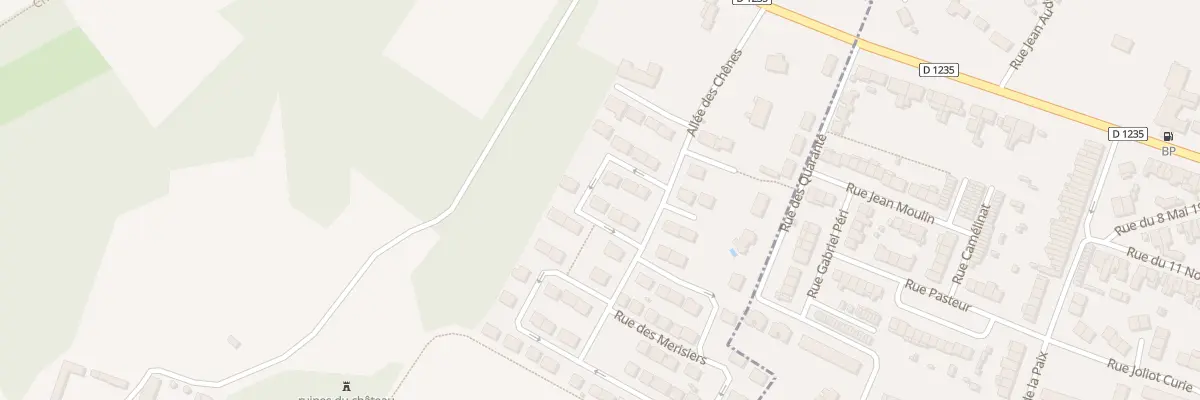 Plan du 7 Rue des Charmes à Breilly