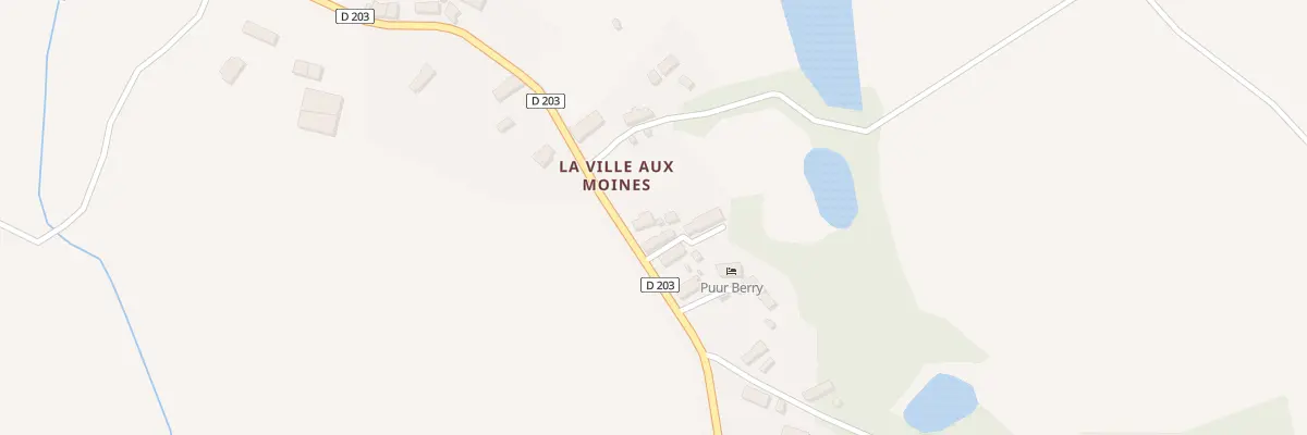 Plan du 176 La Ville aux Moines à Saint-Priest-la-Marche