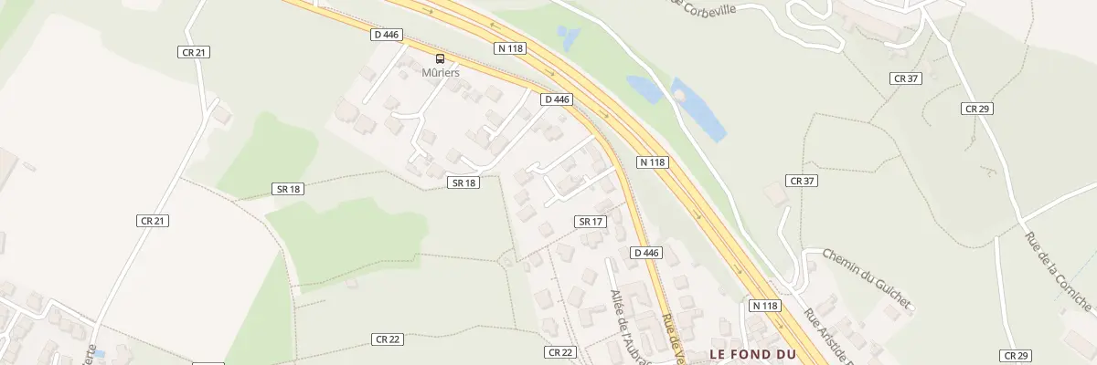 Plan du 75 Rue de Versailles à Orsay