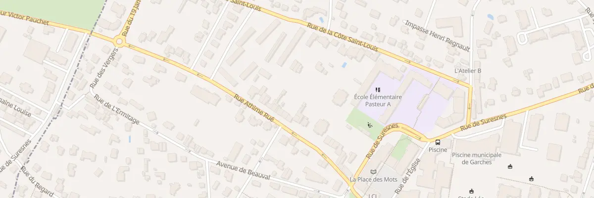 Plan du 36 Rue Athime Rue à Garches