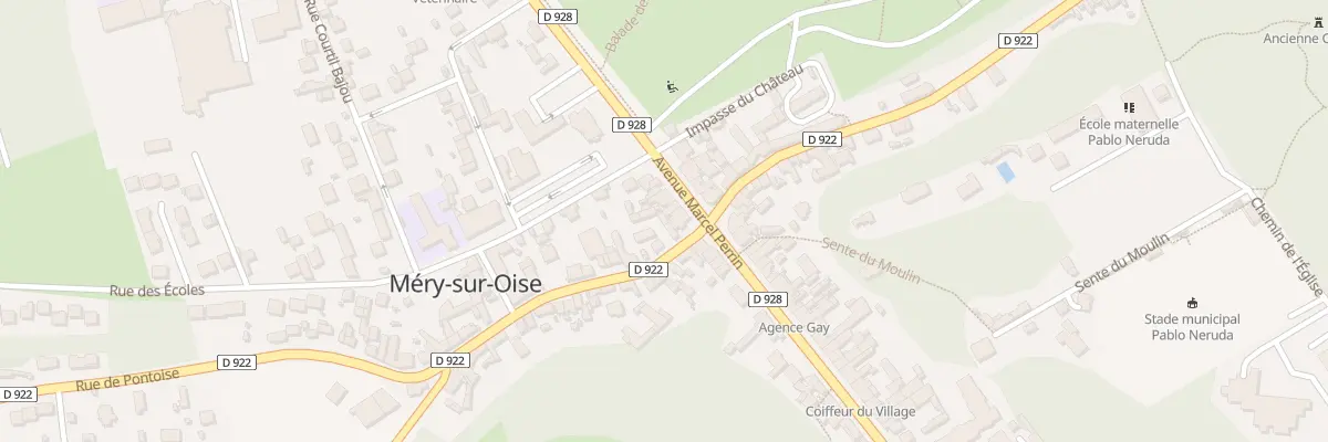 Plan du 2 Rue de Pontoise à Méry-sur-Oise