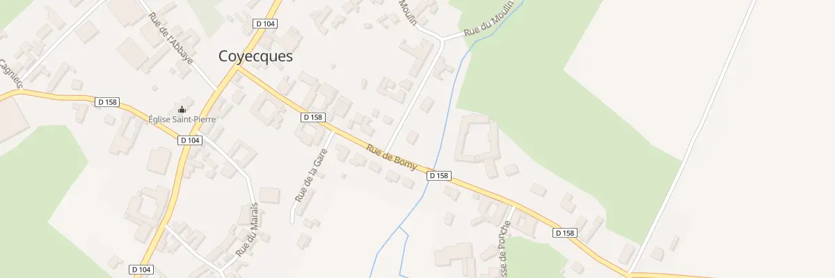 Plan du 21 Rue du Moulin à Coyecques