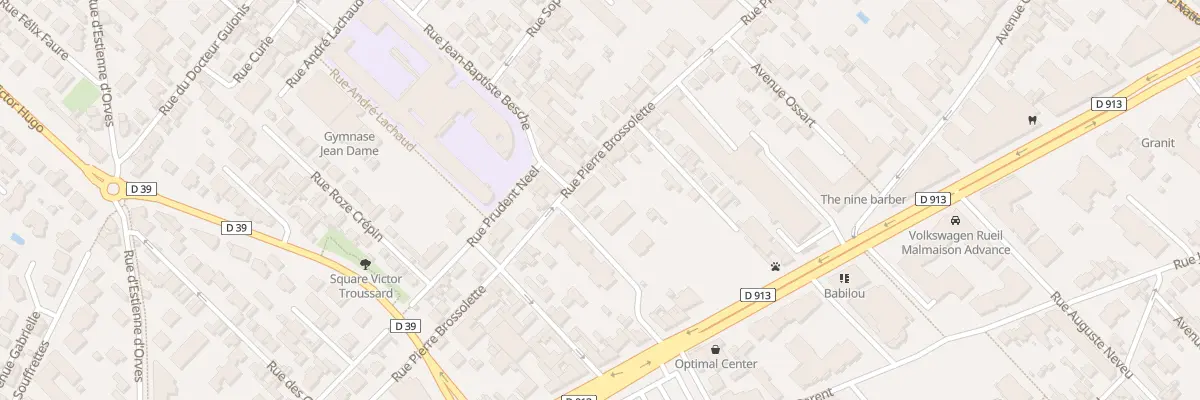 Plan du 66 Rue Pierre Brossolette à Rueil-Malmaison