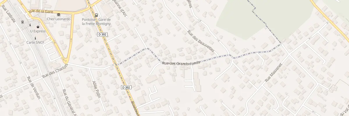 Plan du 25 Rue des Grands Fonds à Montigny-lès-Cormeilles