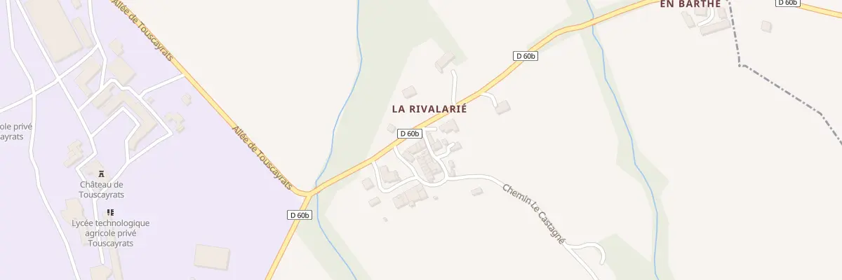 Plan du 19 La Rivalarie à Verdalle