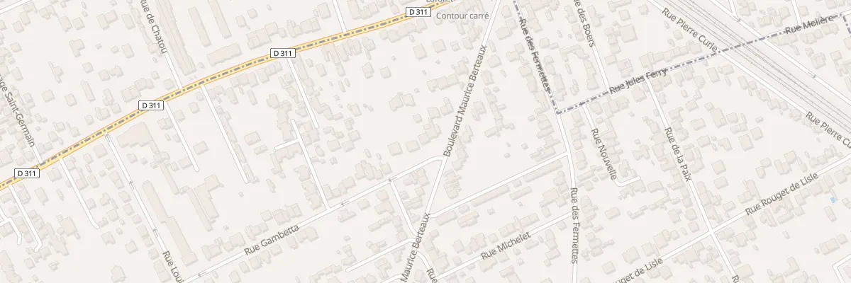 Plan du 2 Rue Gambetta à Carrières-sur-Seine