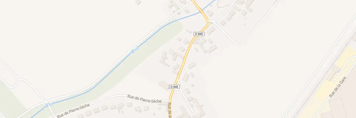 Plan du 6 Rue de Mareau à Escrennes